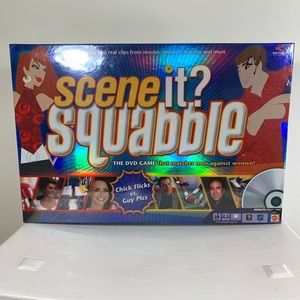 SCENE IT SQUABBLE Mattel game